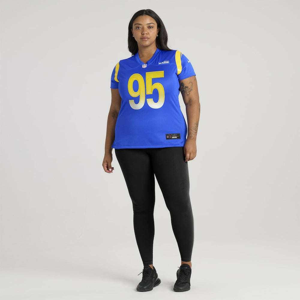 Poona Ford Los Angeles Rams Women's Team Game Jersey - Royal - Nike