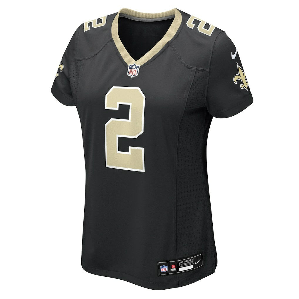 Spencer Rattler New Orleans Saints Women's Team Game Jersey - Black - Nike