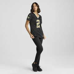 Spencer Rattler New Orleans Saints Women's Team Game Jersey - Black - Nike