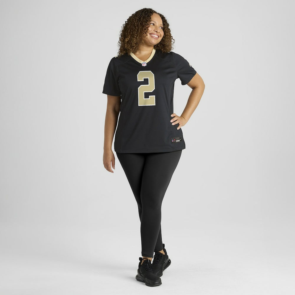 Spencer Rattler New Orleans Saints Women's Team Game Jersey - Black - Nike