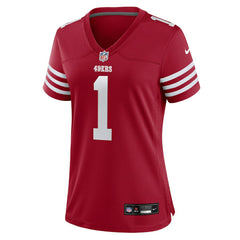 Ricky Pearsall San Francisco 49ers Women's Team Game Jersey - Scarlet - Nike
