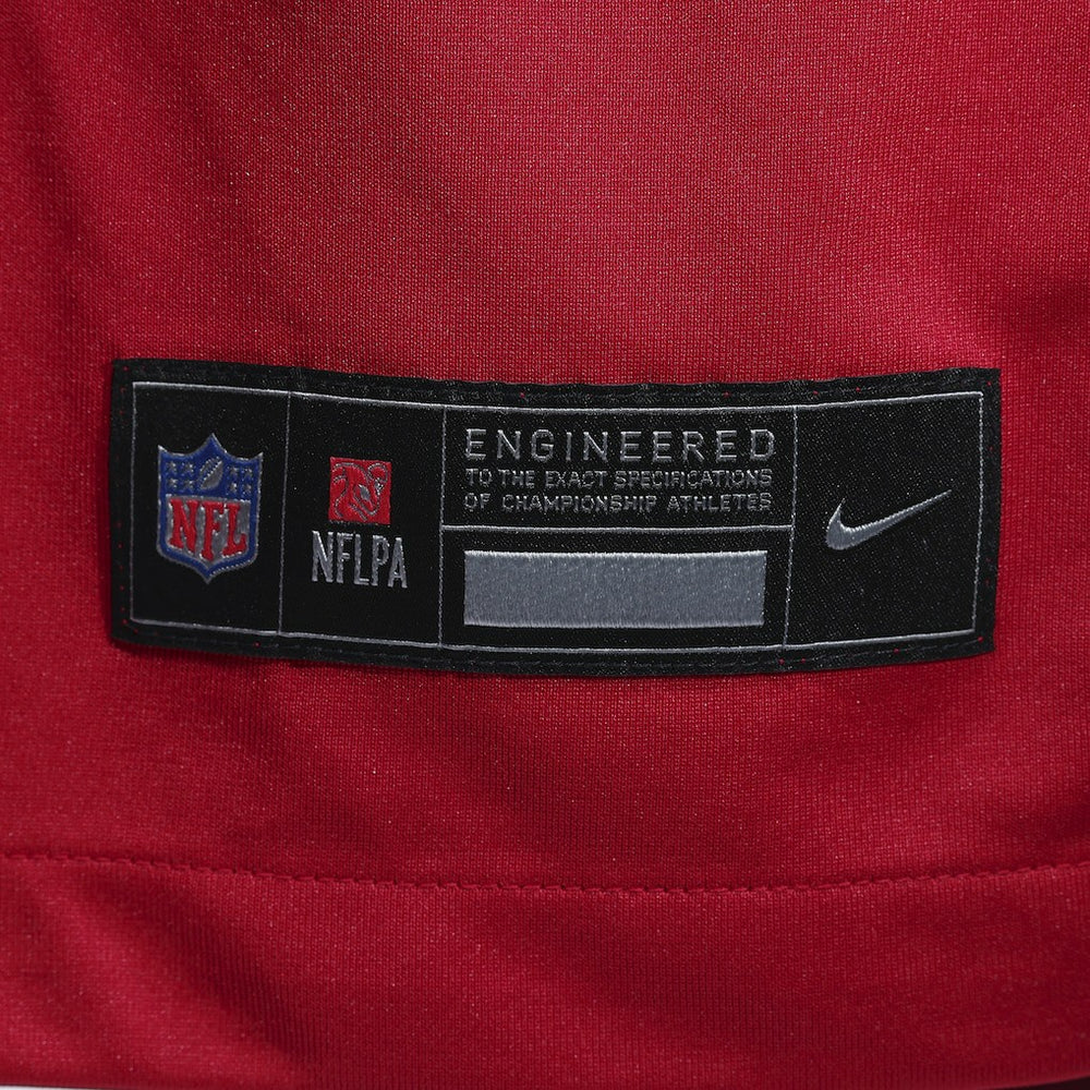 Jon Weeks San Francisco 49ers Team Game Jersey - Scarlet - Nike