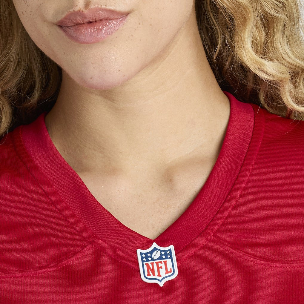 Jon Weeks San Francisco 49ers Women's Team Game Jersey - Scarlet - Nike