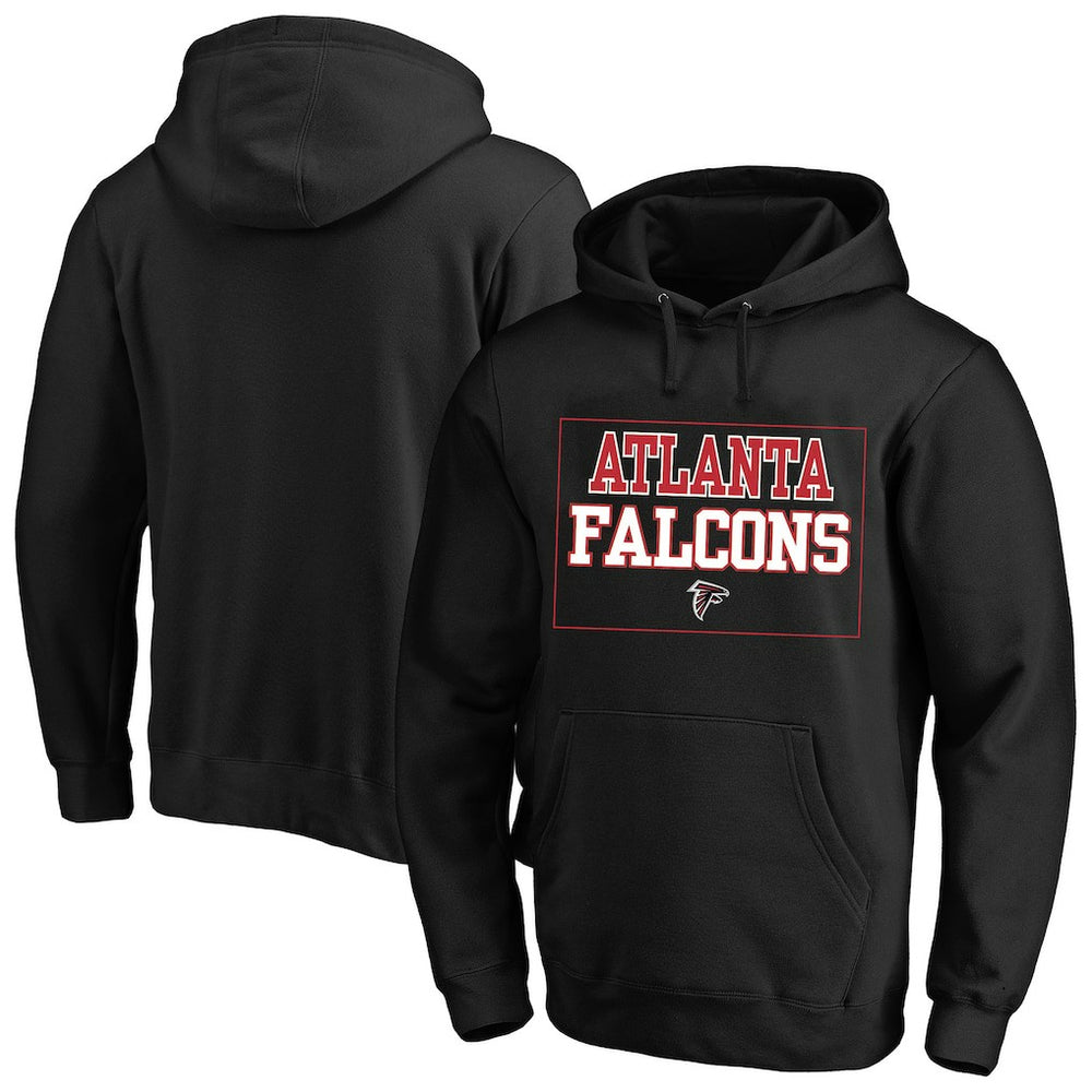 Atlanta Falcons Big & Tall Fleece Hoodie - Black - Fanatics