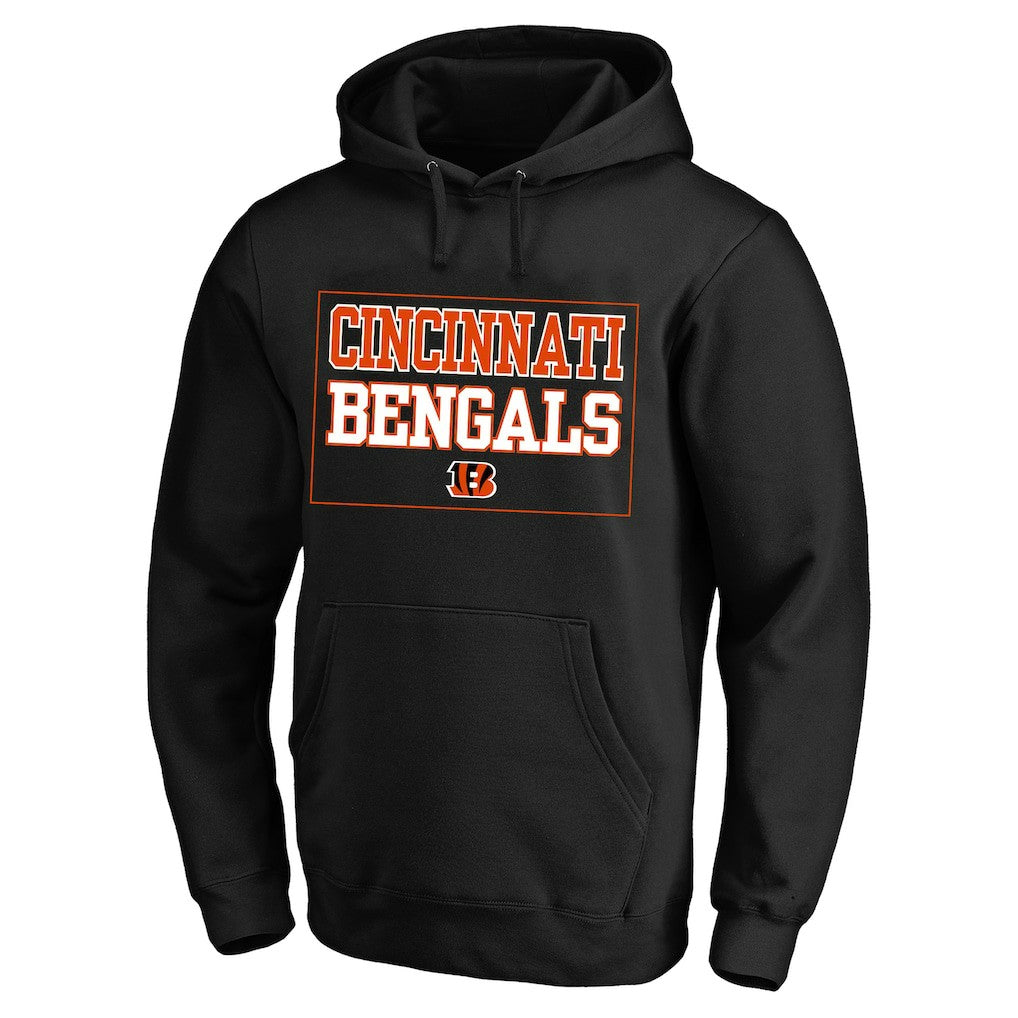Cincinnati Bengals Big & Tall Fleece Hoodie - Black - Fanatics