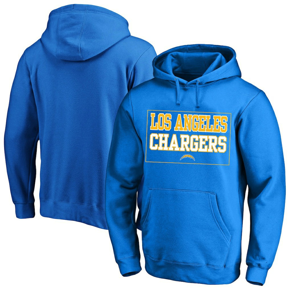 Los Angeles Chargers Big & Tall Fleece Hoodie - Powder Blue - Fanatics