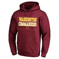 Washington Commanders Big & Tall Fleece Hoodie - Maroon - Fanatics