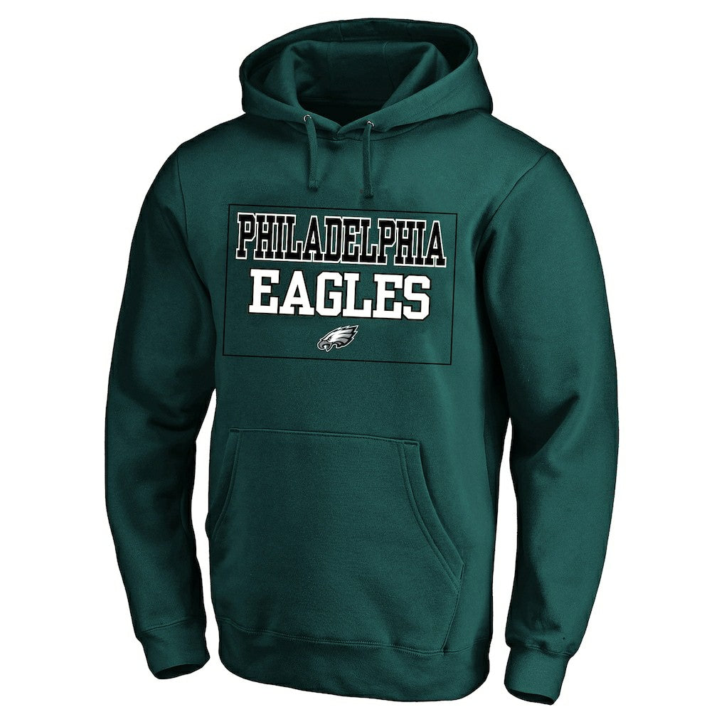 Philadelphia Eagles Big & Tall Fleece Hoodie - Midnight Green - Fanatics