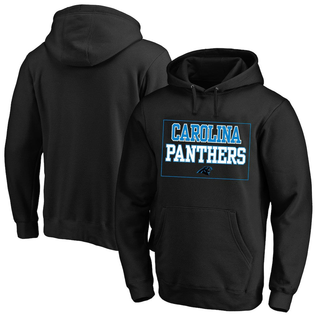 Carolina Panthers Big & Tall Fleece Hoodie - Black - Fanatics