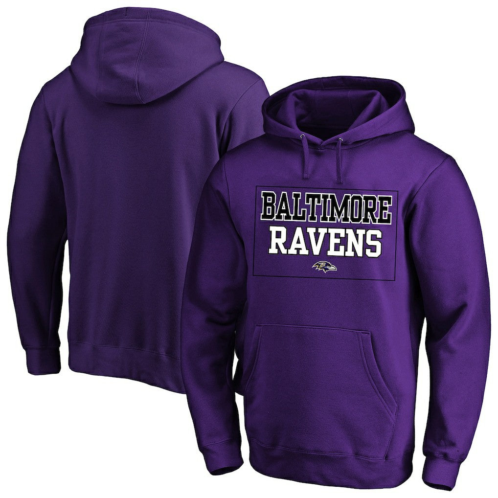Baltimore Ravens Big & Tall Fleece Hoodie - Purple - Fanatics