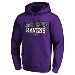 Baltimore Ravens Big & Tall Fleece Hoodie - Purple - Fanatics