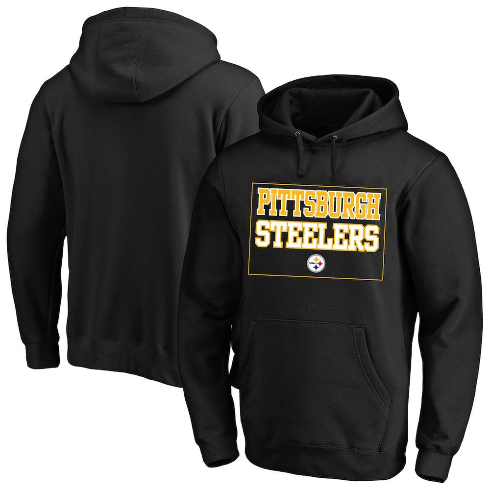 Pittsburgh Steelers Big & Tall Fleece Hoodie - Black - Fanatics
