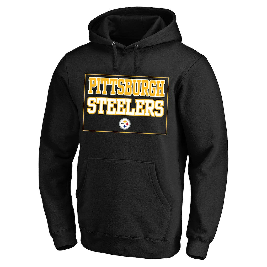 Pittsburgh Steelers Big & Tall Fleece Hoodie - Black - Fanatics