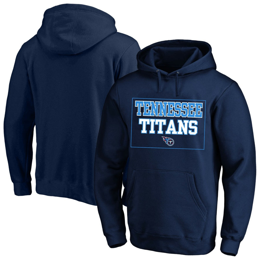 Tennessee Titans Big & Tall Fleece Hoodie - Navy - Fanatics