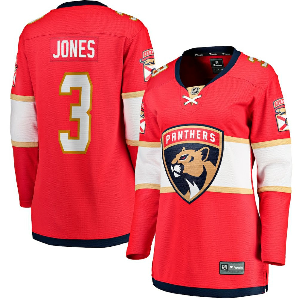 Seth Jones Florida Panthers Fanatics Women's Home Breakaway Player Jersey - Red | Fanatics Clearance