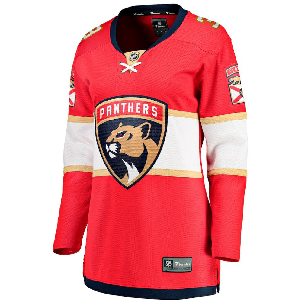 Seth Jones Florida Panthers Fanatics Women's Home Breakaway Player Jersey - Red | Fanatics Clearance