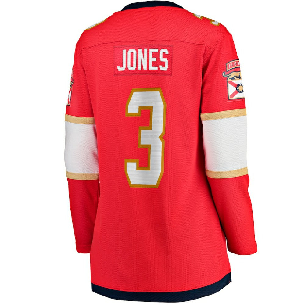 Seth Jones Florida Panthers Fanatics Women's Home Breakaway Player Jersey - Red | Fanatics Clearance