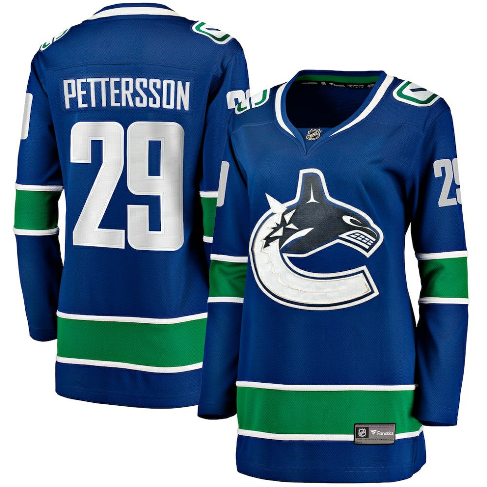 Marcus Pettersson Vancouver Canucks Fanatics Women's Home Breakaway Player Jersey - Blue | Fanatics on sale