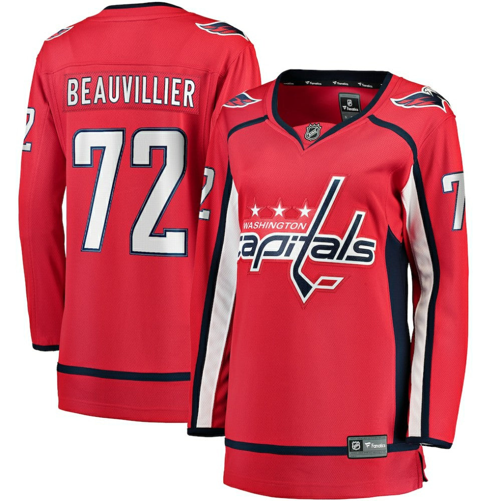 Anthony Beauvillier Washington Capitals Fanatics Women's Home Breakaway Player Jersey - Red | Fanatics Clearance