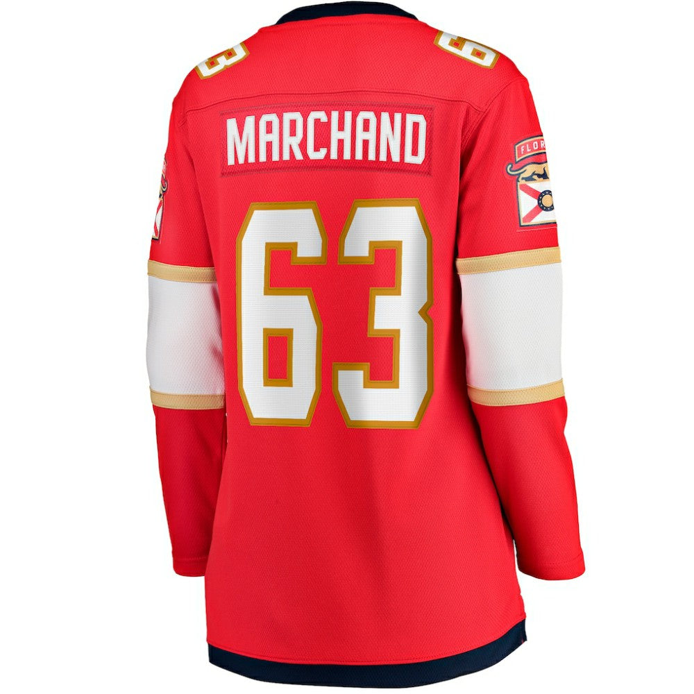 Brad Marchand Florida Panthers Fanatics Women's Home Breakaway Player Jersey - Red | Fanatics Clearance