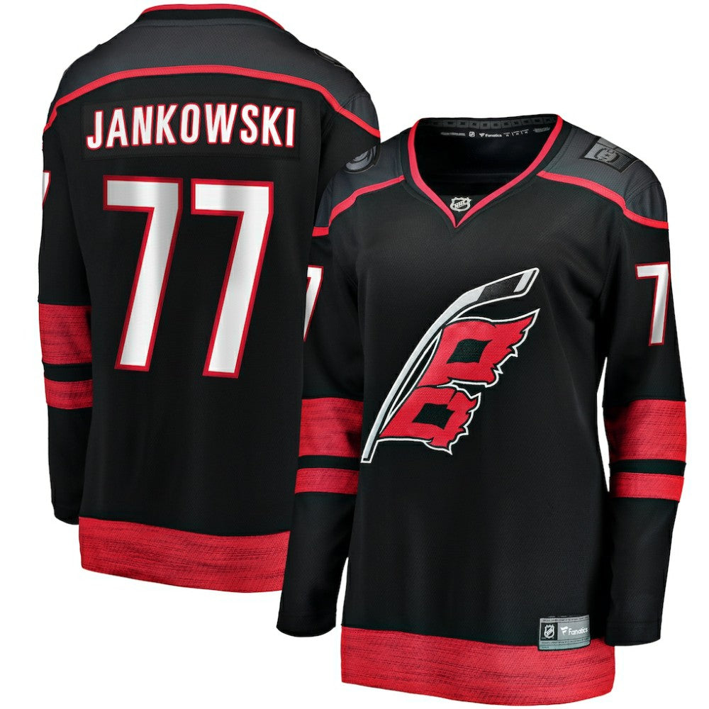 Mark Jankowski Carolina Hurricanes Fanatics Women's Home Breakaway Player Jersey - Black | Fanatics on sale