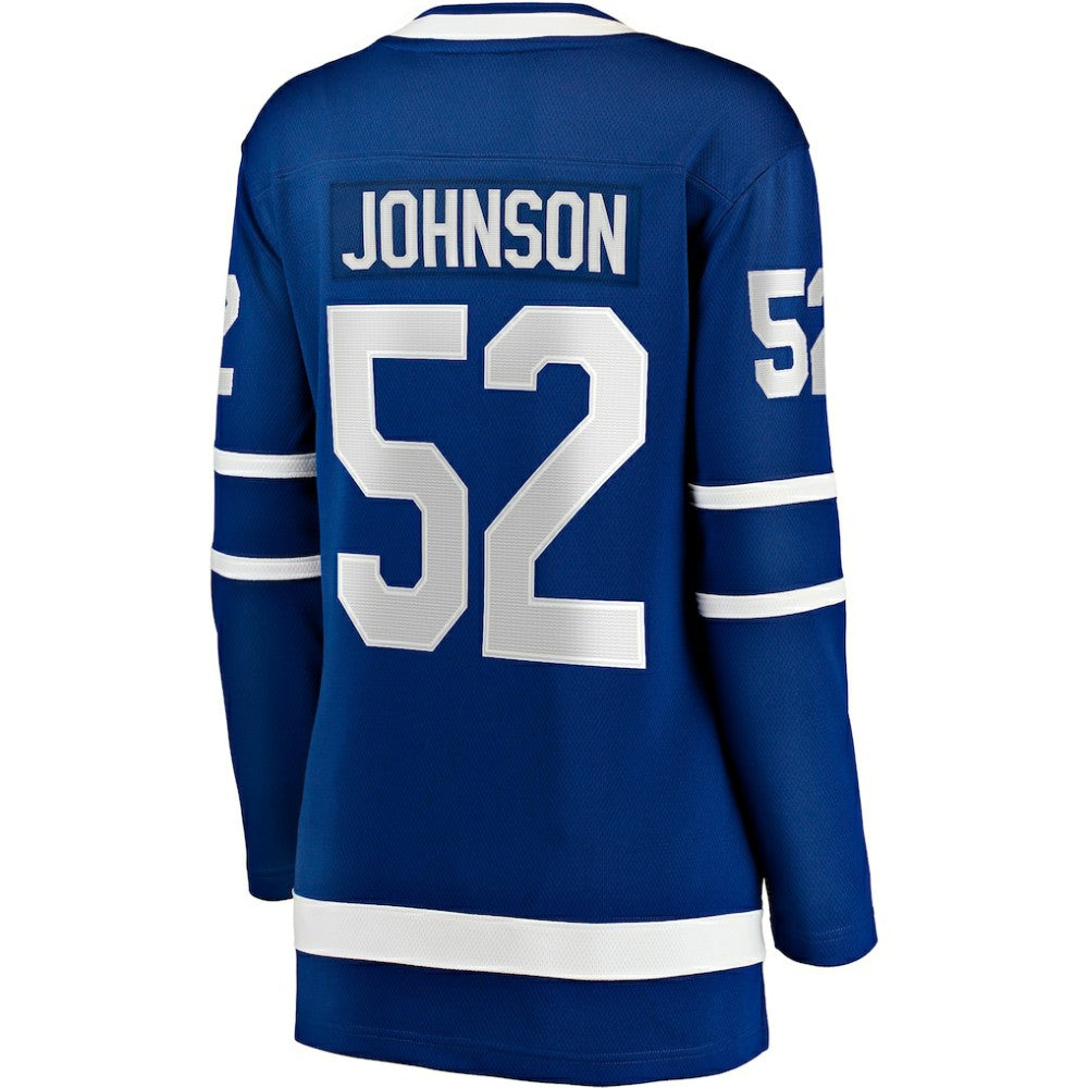 Reese Johnson Toronto Maple Leafs Fanatics Women's Home Breakaway Player Jersey - Blue | Fanatics on sale