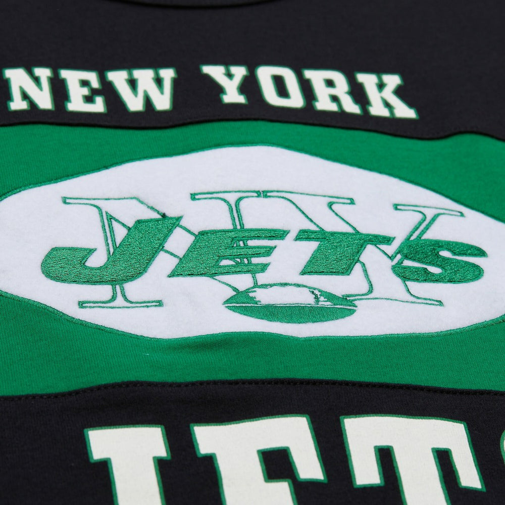 New York Jets Retro Colorblock Tank Top - Black - Mitchell & Ness