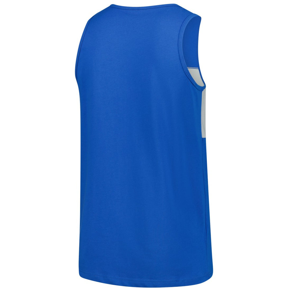 Detroit Lions Retro Colorblock Tank Top - Blue - Mitchell & Ness