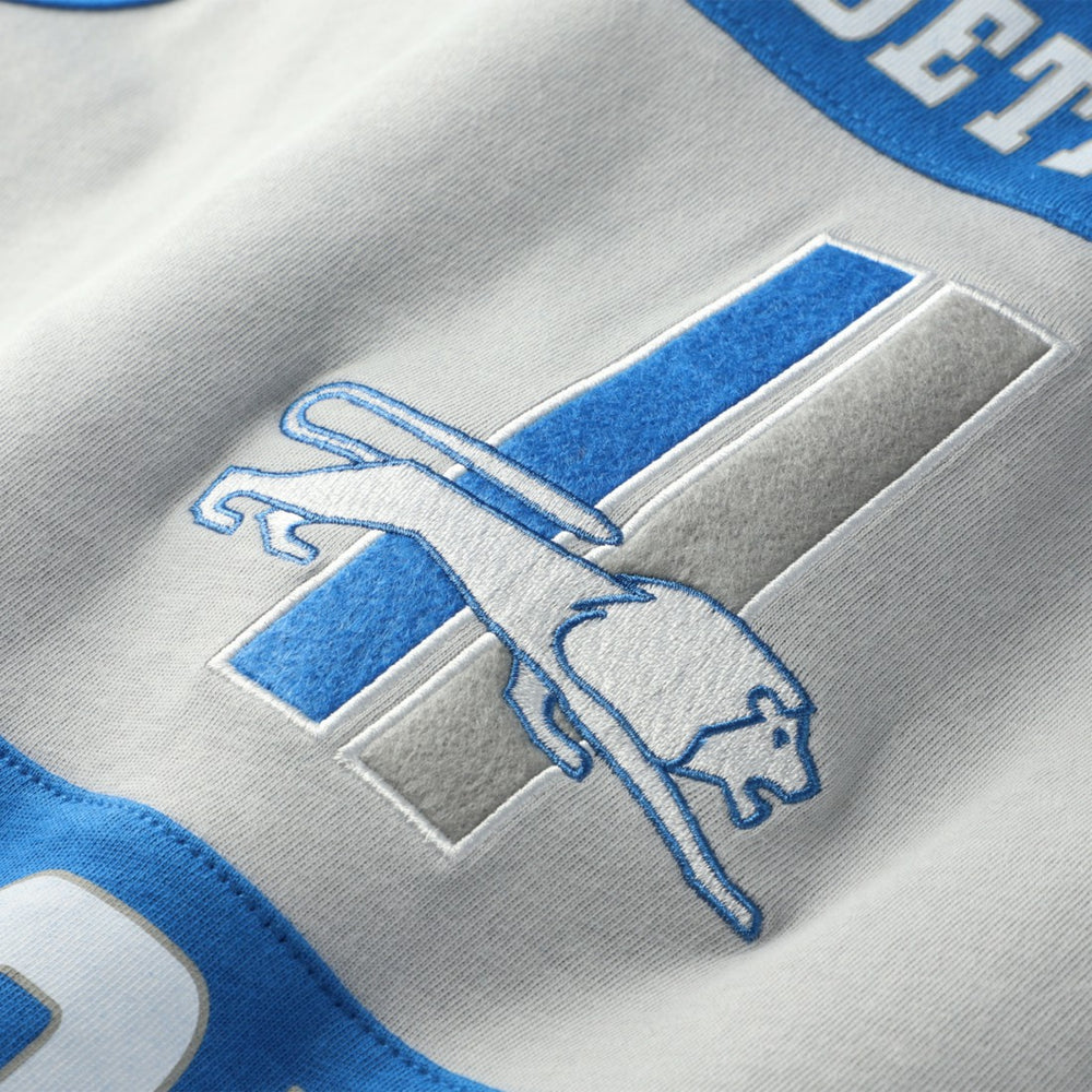 Detroit Lions Retro Colorblock Tank Top - Blue - Mitchell & Ness