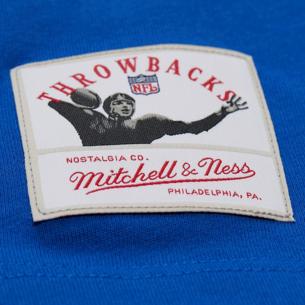 New England Patriots Retro Colorblock Tank Top - Royal - Mitchell & Ness