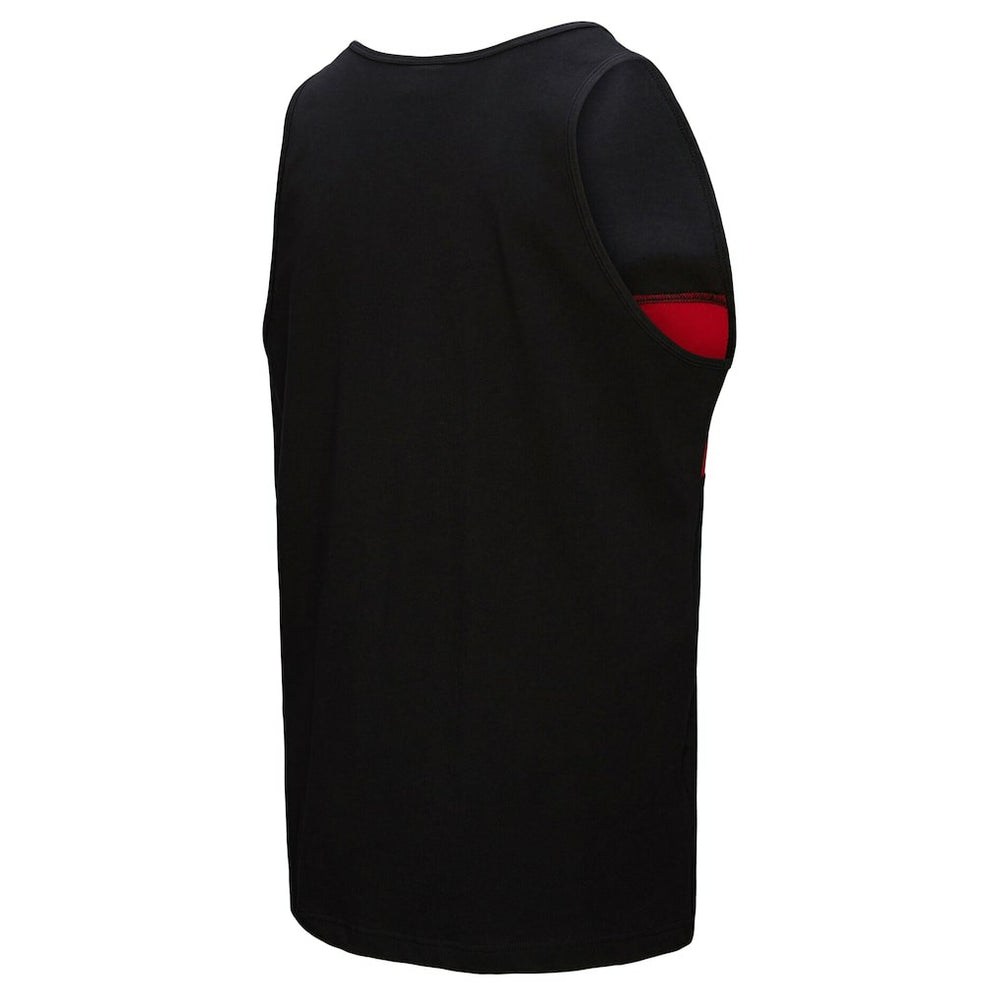 San Francisco 49ers Retro Colorblock Tank Top - Black - Mitchell & Ness