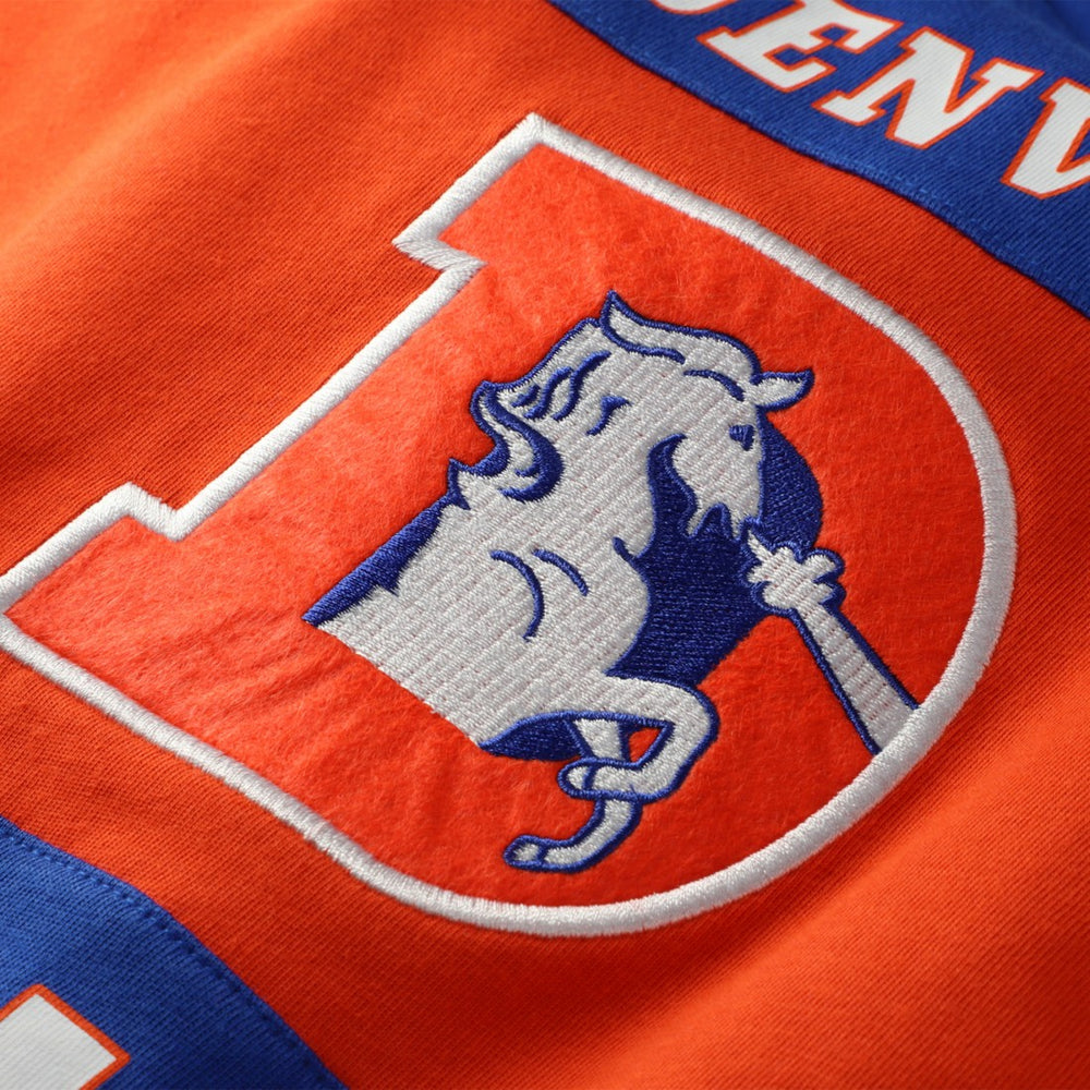 Denver Broncos Retro Colorblock Tank Top - Royal - Mitchell & Ness