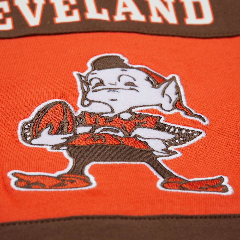 Cleveland Browns Retro Colorblock Tank Top - Brown - Mitchell & Ness