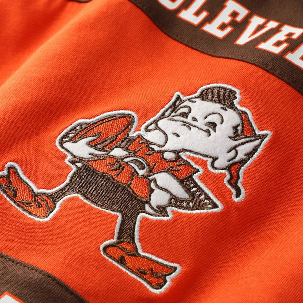 Cleveland Browns Retro Colorblock Tank Top - Brown - Mitchell & Ness
