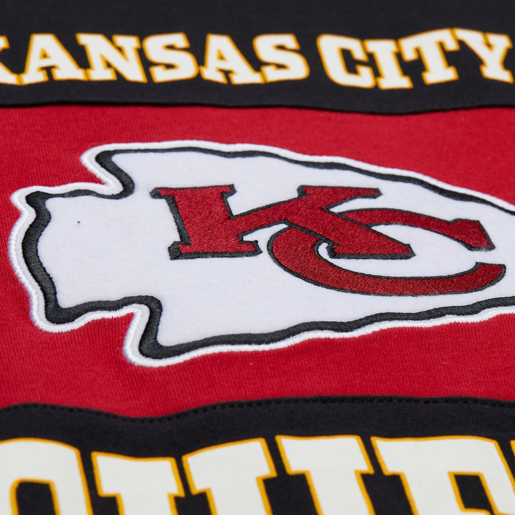 Kansas City Chiefs Retro Colorblock Tank Top - Black - Mitchell & Ness