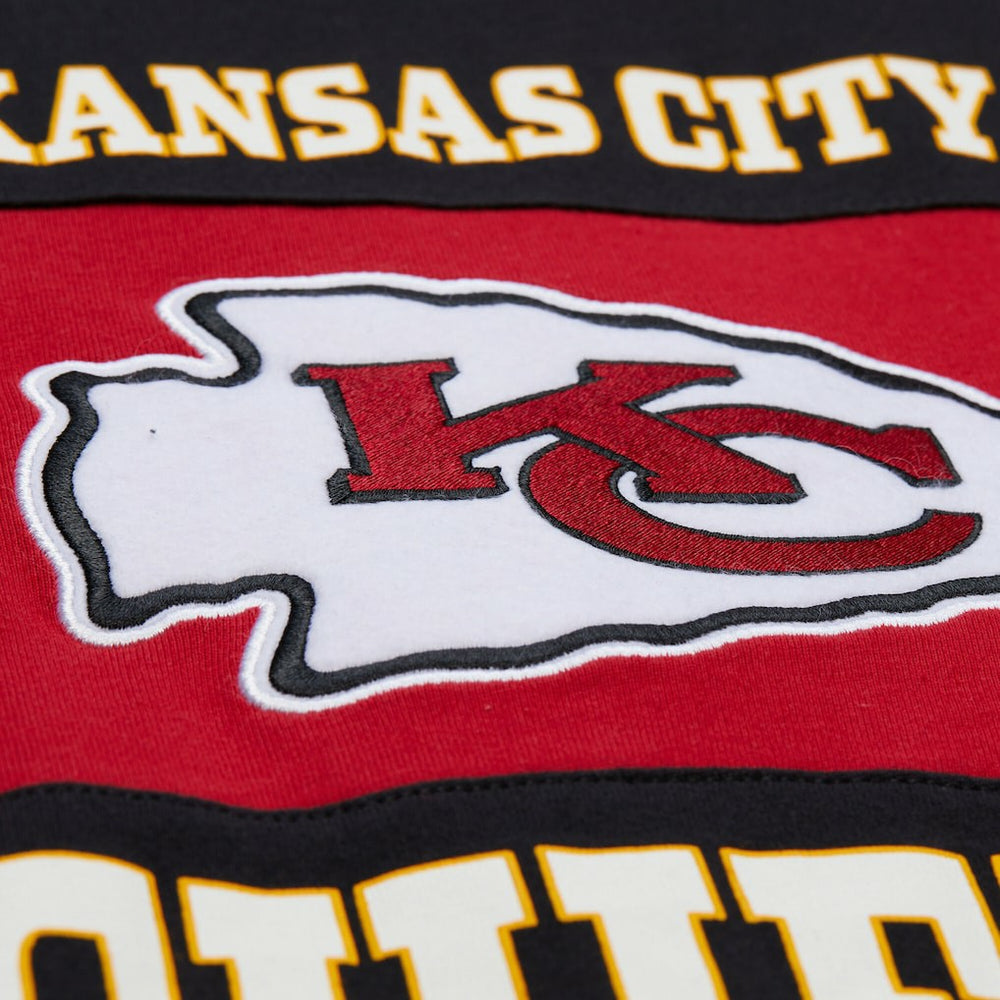 Kansas City Chiefs Retro Colorblock Tank Top - Black - Mitchell & Ness