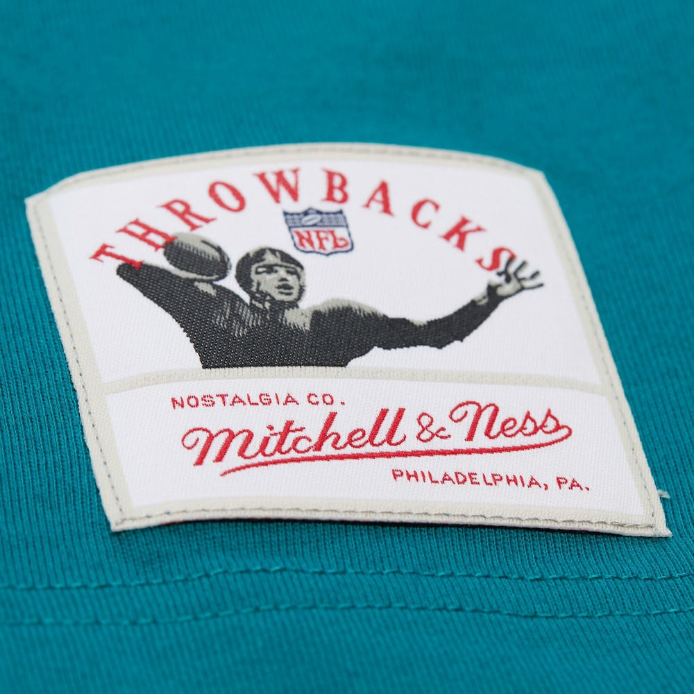 Miami Dolphins Retro Colorblock Tank Top - Aqua - Mitchell & Ness