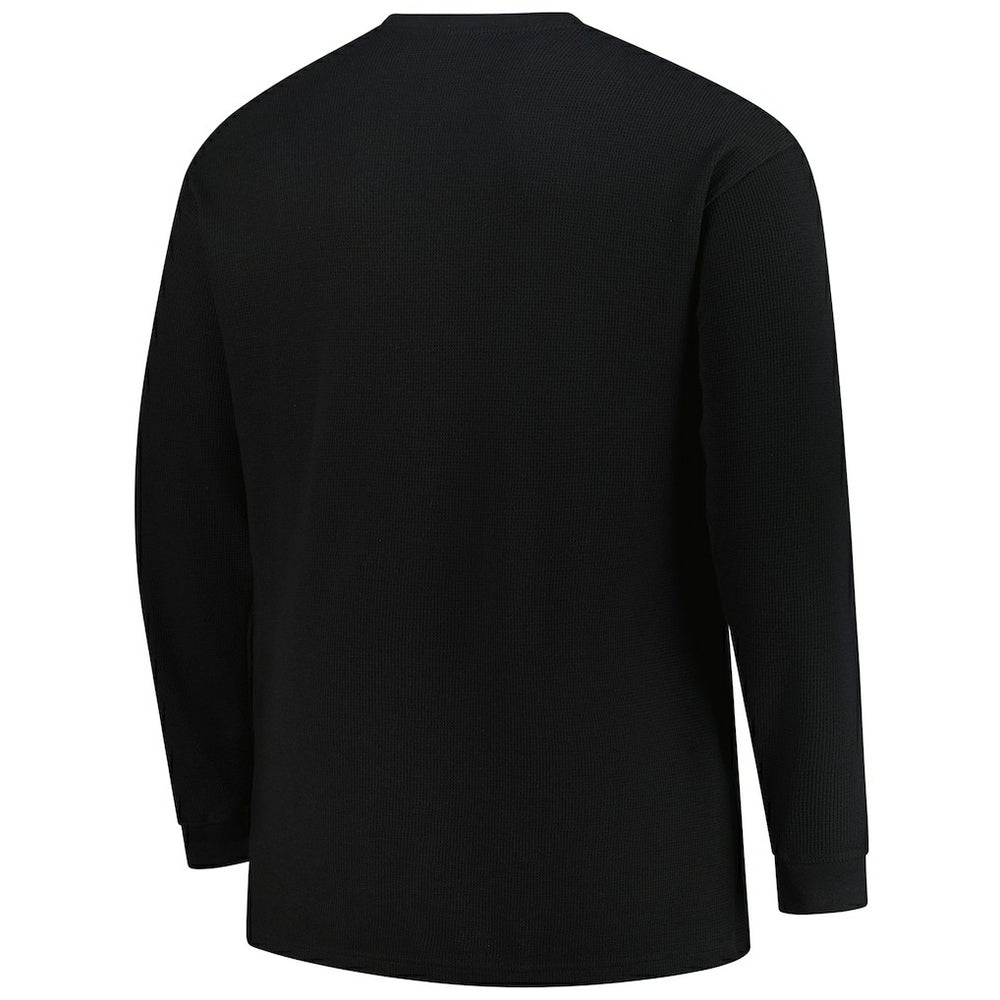 Atlanta Falcons Big & Tall Throwback Thermal Long Sleeve T-Shirt - Black - Fanatics