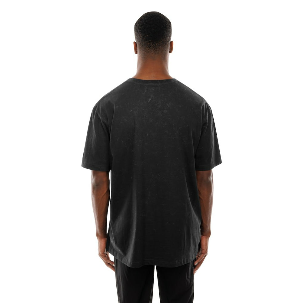 Chicago Bears New Era Enzyme Washed Oversized T-Shirt - Black - NFL