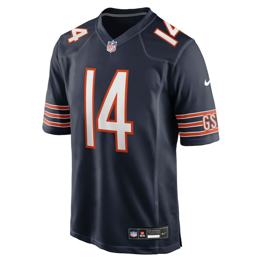 Olamide Zaccheaus Chicago Bears Team Game Jersey - Navy - Nike