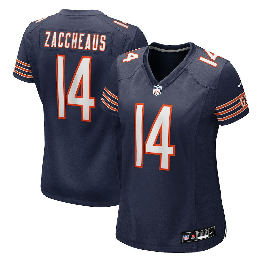 Olamide Zaccheaus Chicago Bears Women's Team Game Jersey - Navy - Nike