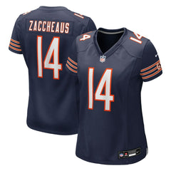 Olamide Zaccheaus Chicago Bears Women's Team Game Jersey - Navy - Nike