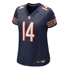 Olamide Zaccheaus Chicago Bears Women's Team Game Jersey - Navy - Nike