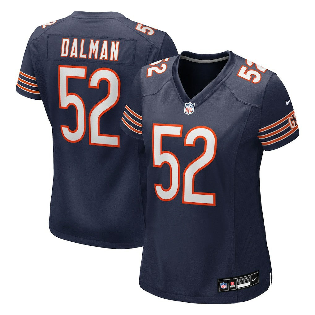 Drew Dalman Chicago Bears Women's Team Game Jersey - Navy - Nike