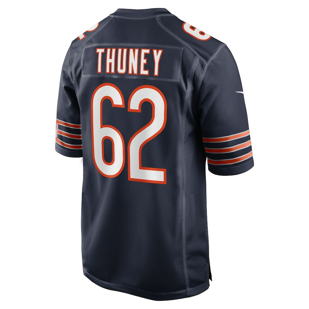 Joe Thuney Chicago Bears Team Game Jersey - Navy - Nike