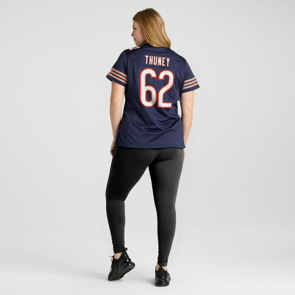 Joe Thuney Chicago Bears Women's Team Game Jersey - Navy - Nike