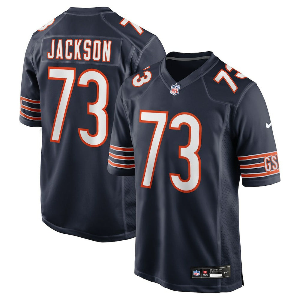 Jonah Jackson Chicago Bears Team Game Jersey - Navy - Nike