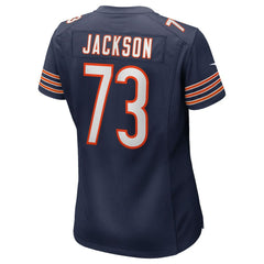 Jonah Jackson Chicago Bears Women's Team Game Jersey - Navy - Nike