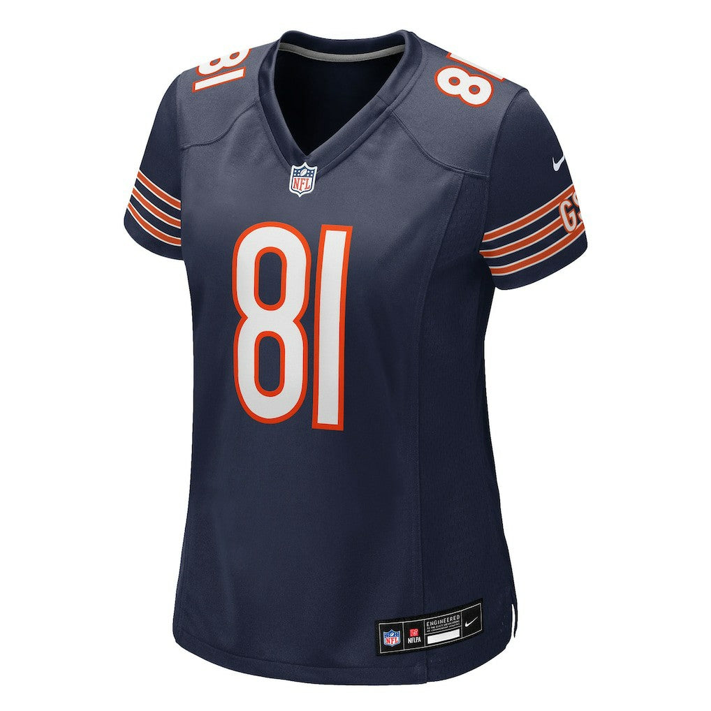 Durham Smythe Chicago Bears Women's Team Game Jersey - Navy - Nike