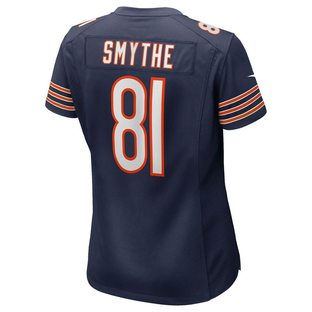 Durham Smythe Chicago Bears Women's Team Game Jersey - Navy - Nike